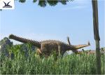 Animated Silicon Outdoor Dinosaur Statues Amusement Park Equipment