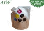 Durable Water Tight Liquid Storage Bags 36mm Spout For Laundry Detergent