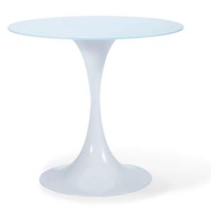 Quality Modern round glass cafe desk furniture wholesale