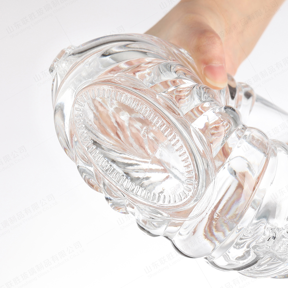 Liquor Bottle Empty Clear Glass Wine Vodka Rum Brandy Whisky Bottle 750ml 1000ml