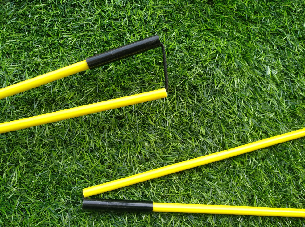 folded golf alignment stick , folding golf alignment sticks , two-double golf training aid
