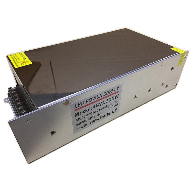 48v 1200w Indoor power supply IP20 Transformer Adapter for LED Light