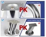 55mm high hollow out furniture legs silver metal sofa legs SL-098