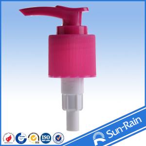 Quality Pink plastic lotion pump 24/415 for shampoo bottle wholesale
