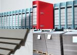 Hard Stiffness 1200gsm Book Binding Board Laminated Grey Cardboard