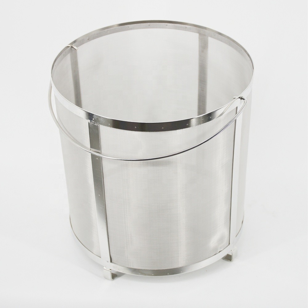 Beer Filtration 800 Micron Stainless Steel Wire Mesh Filter Basket