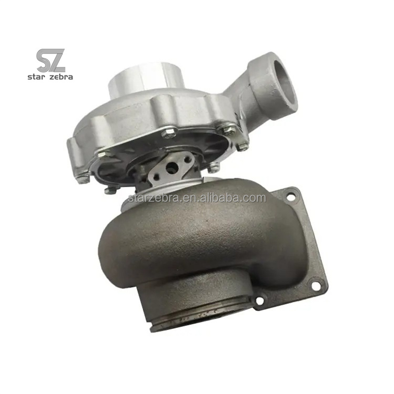 Silver Excavator Accessories Turbocharger Kit for PC400-6 PC400-5 6D125 S6D125E 6152-82-8210 6151-83-8110 465105-0003