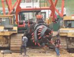 50kw Generator Set CSD500 450mm Marine Cutterhead Suction Sand Dredger With Spud