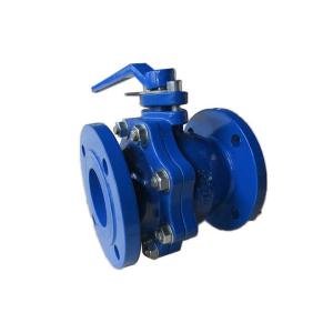 Quality DIN ANSI Flanged Ball Valve PTFE Ball Valve Gearbox Operated wholesale