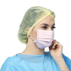 Quality Surgical Disposable Face Mask Medical Mouth Mask With Elastic Earloop wholesale