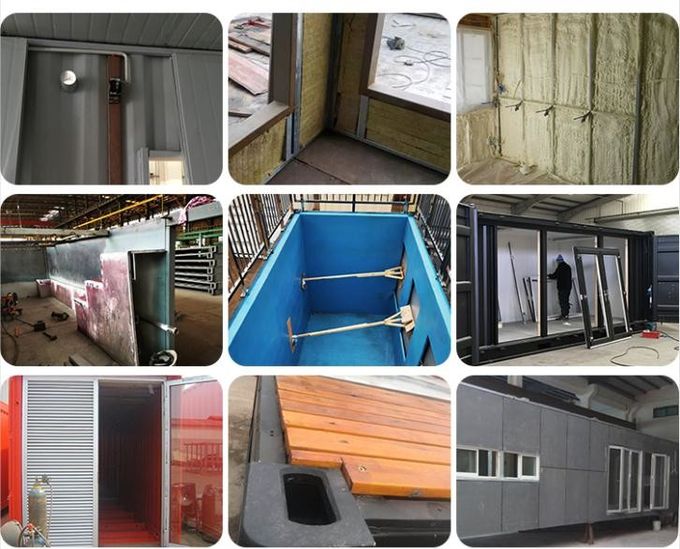 Topshaw Customize Low-cost Temporary Container Homes Designs Commercial Accommodation Mobile Homes