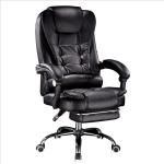 Tilt Arm High Back Leather Computer Chair Commercial Swivel Office