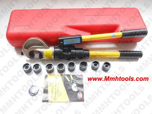 hydraulic steel wire rope crimper tool for crimping stainless cable wire ropes