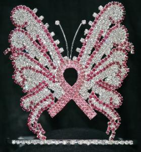 Quality Butterfly tiaras rhinestone tiaras cheap pageant tiaras and crowns manufactuer supplier USA pageant crowns pai crown wholesale