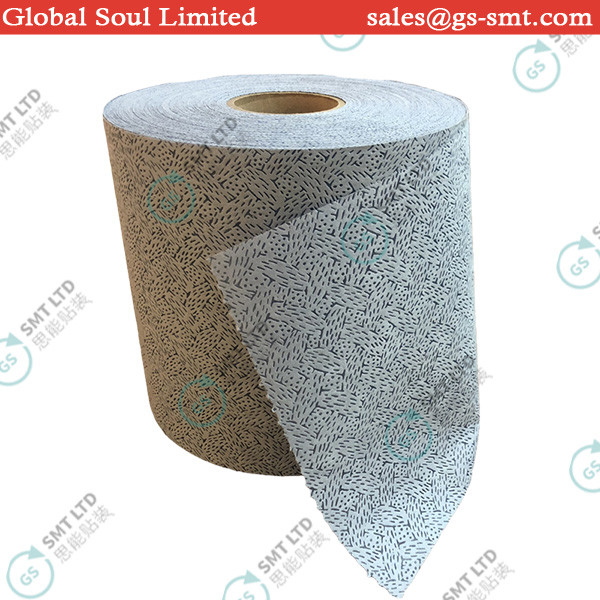 Blue Bark Pattern Absorbent Paper Pattern Clean Paper Oil Wipe 25*38 Industrial Large Roll Paper