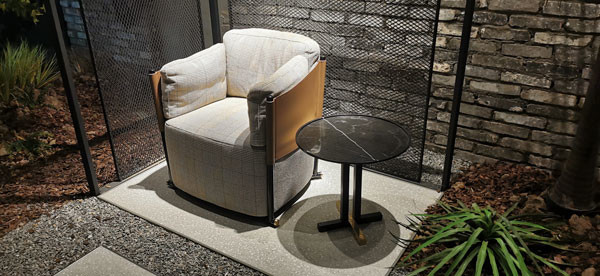 Living Room Single Seater Armchair Home Furniture Accent Grey 70x72x68cm