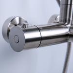Quality hotel bathroom thermostatic shower faucet set