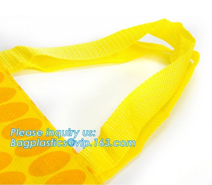 Fashion WaterProof PP Woven Laminated Handle Shopping Bag,fashion laminated reusable pp woven big shopping woven bag
