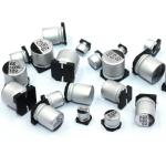 10.20mm Height Aluminum Electrolytic Capacitor SMD Cap 105C SMT FK Series