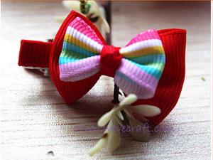 Quality Handmade bow packing bow hair accessories garment accessories ribbon bow wholesale