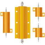 25W 50W 75W 100W 150W 200W 300W 500W 1000W High Power Resistor Gold Aluminum