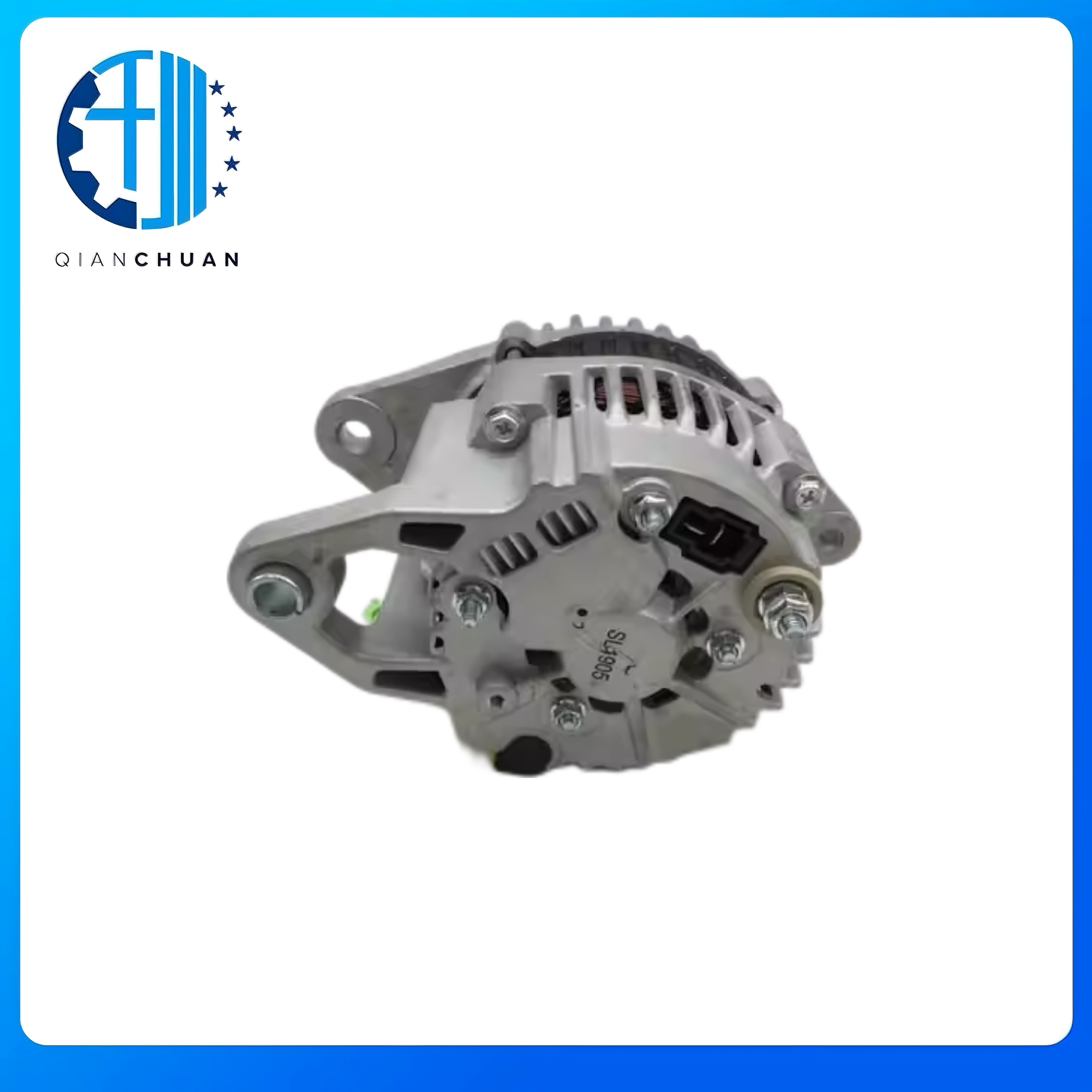 12390077210 12827177200 Alternator 12V 60A for Daewoo Doosan DH60-7 Diesel Engine Parts Construction Machinery