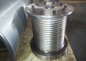 Quality High Strength Crane Drum , Wire Rope Winch Drum For 22mm Diameter Cable wholesale