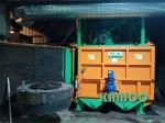 Double Station Turntable Shot Blasting Machine Heat Treatment
