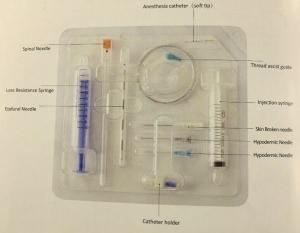 Quality Safe Epidural Anesthesia Catheter Transparent Medical Grade PVC wholesale