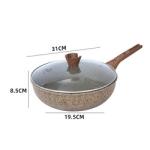 Nonstick Aluminum Cookware Sets Long Service Life For Home Kitchen