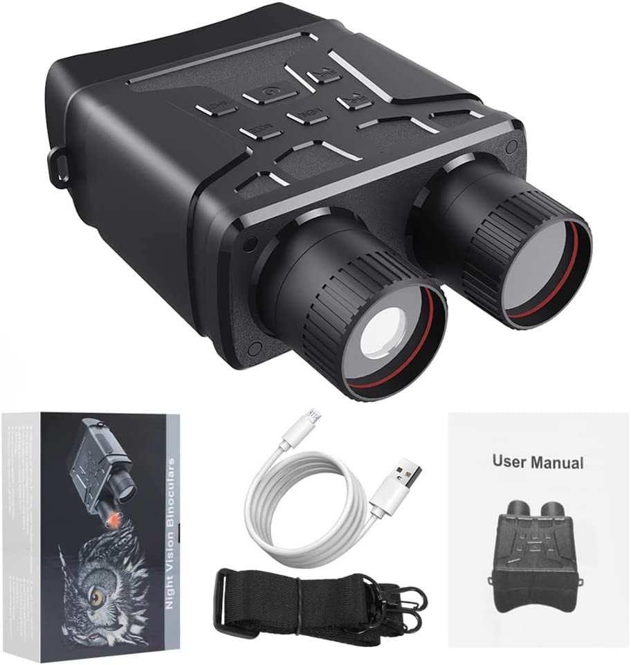 1080p FHD Infrared Digital night watch binoculars Scope Camera For Hunting Camping