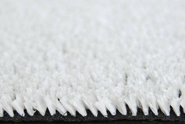 White PE 6000 DTEX Synthetic Grass Tennis Courts for Sports, Leisure ,School,