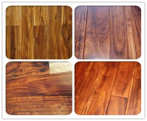 Quality prefinished acacia(asian walnut ) hardwood flooring wholesale