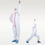 50-70gsm Full Body Protective Suit Medical Non Woven Disposable Microporous