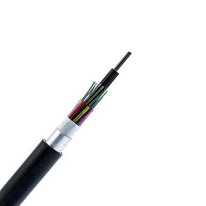 Quality GYFTA53 4 Core Indoor Fiber Optic Cable SM G652D PVC Simplex wholesale
