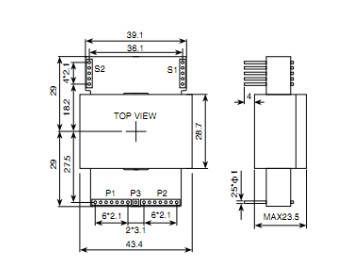 Tiger Planar Power Transformer For DC / DC Module Power Excellent Coupling Leakage Factor