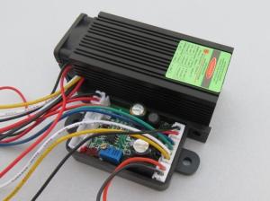 Quality 532nm 200mW AC/DC 12V Input Voltage Industrial Grade Green Beam Laser Module wholesale