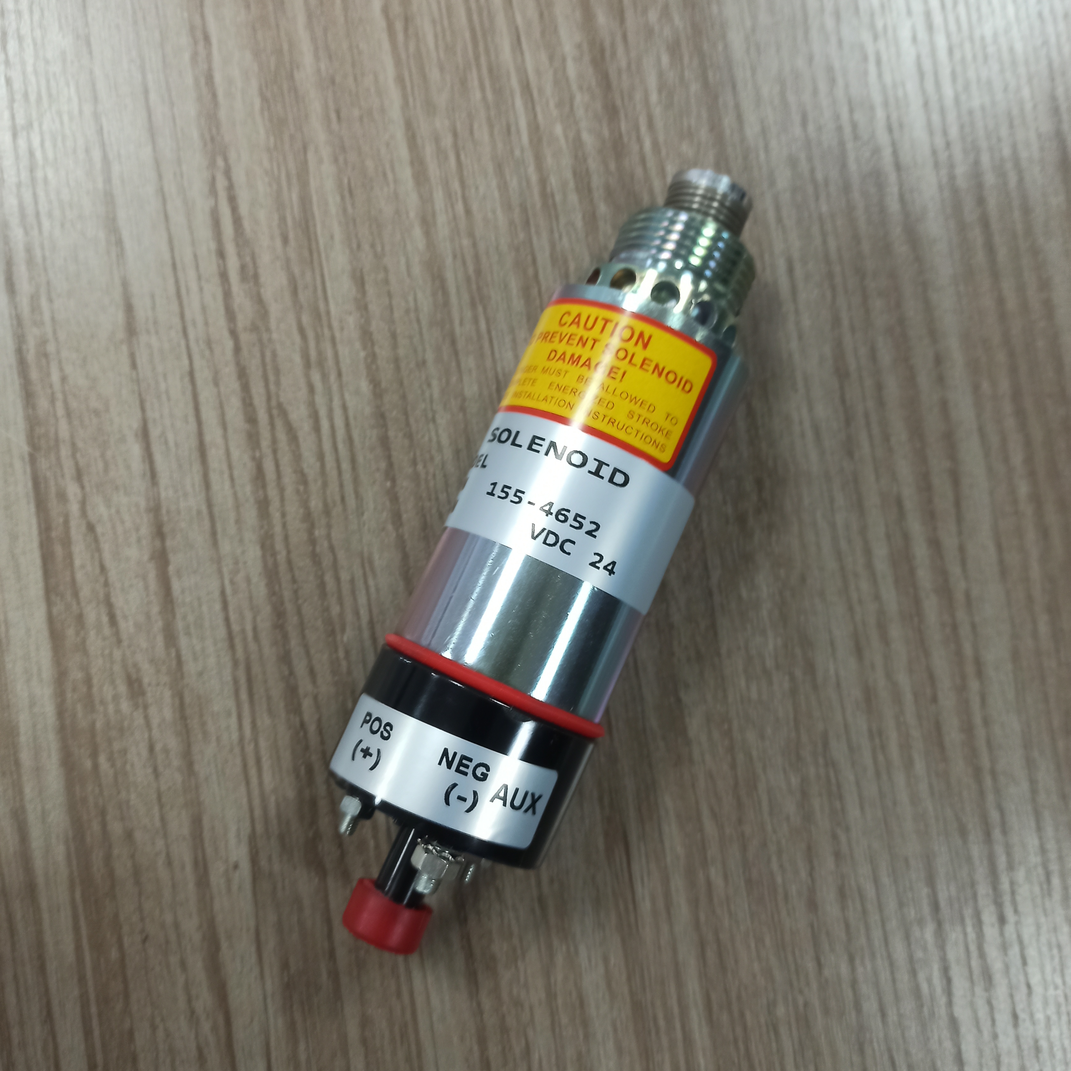 Fuel Shutoff Solenoid 155-4653 1554653 For Caterpillar 3304 3306 3406 3406B 3406C 330 330L 330BL 330BLN 350 12V