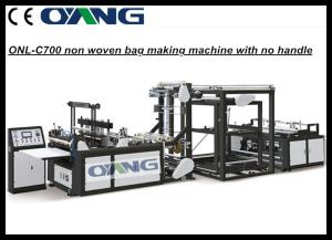 Quality Stable Running Non Woven Bag Making Machine For Rope Bag And D Cut Bag wholesale