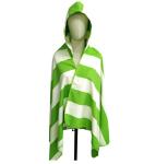 SGS Surf Hooded Microfiber Poncho Towel For Adult Womens Beach