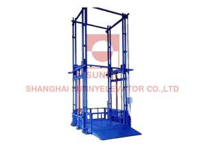 Quality Indoor Outdoor Hydraulic Electric Cargo Freight Lift Guide Rail Elevator wholesale