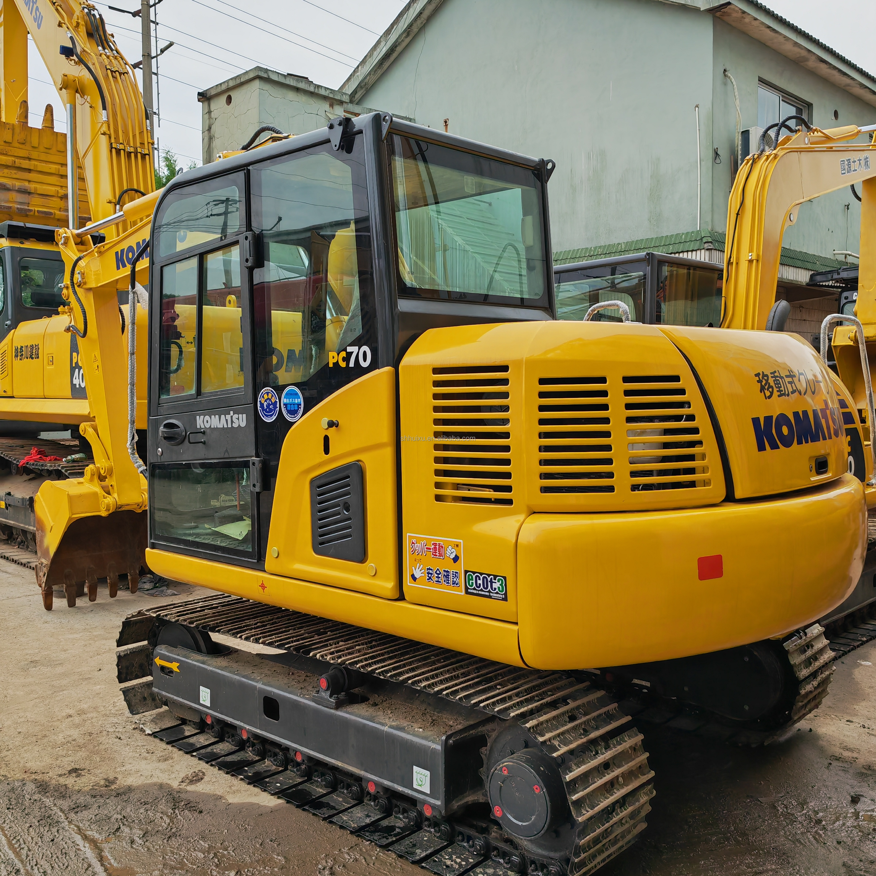 Used excavator KomatsoPC70-8 PC200 PC30 PC 40/japna Machine Second Hand china engineering machinery