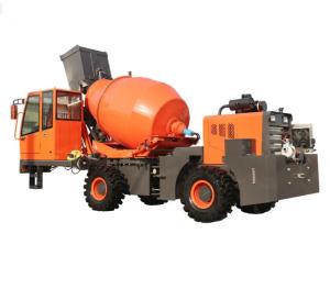 Quality 1.6m³ Mobile Diesel 4X4 Self Loading Concrete Mixer Truck wholesale