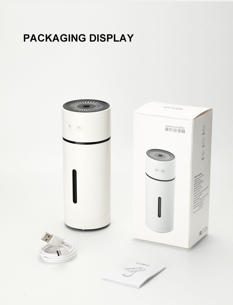Homefish OEM USB Luftbefeuchter Tragbare Mini Humidifier Personal Desktop Luftbefeuchter Leise Luftbefeuchter mit 2 Modi