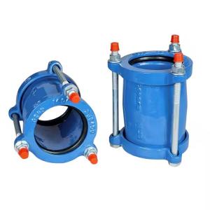 Quality EN124 DI Galvanized Carbon Steel Universal Gibault Coupling PE/PVC/Steel Pipe Connector wholesale