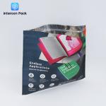 Biodegradable Stone Paper Bag Three Side Sealing Zipper Packaging Bag