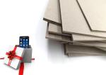 1800gsm / 3mm Carton Gris Laminated Grey Paperboard For Parkaging Boxes