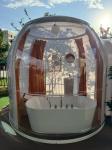 Glamping Waterproof PVC 2.7m Luxury Dome House Transparent Bubble Dome Tent for
