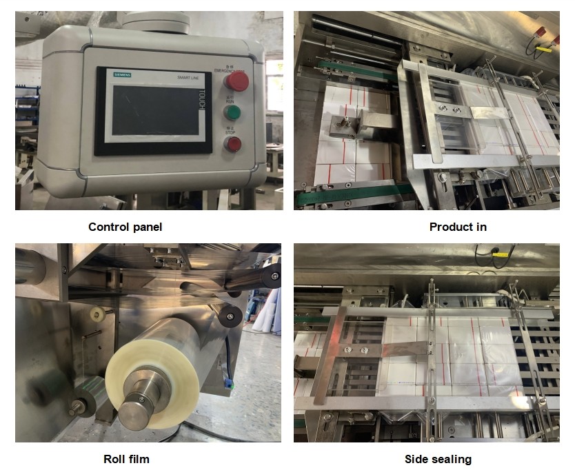 PVC Cellophane Film Packaging Machine Cellophane Packaging Machinery