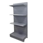 Stores Wood Grain Shelf Retails Gondola Rack Supermarket Shelf